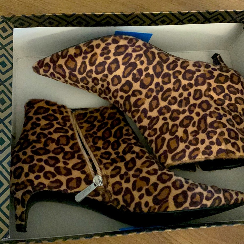 Charles David leopard bootie